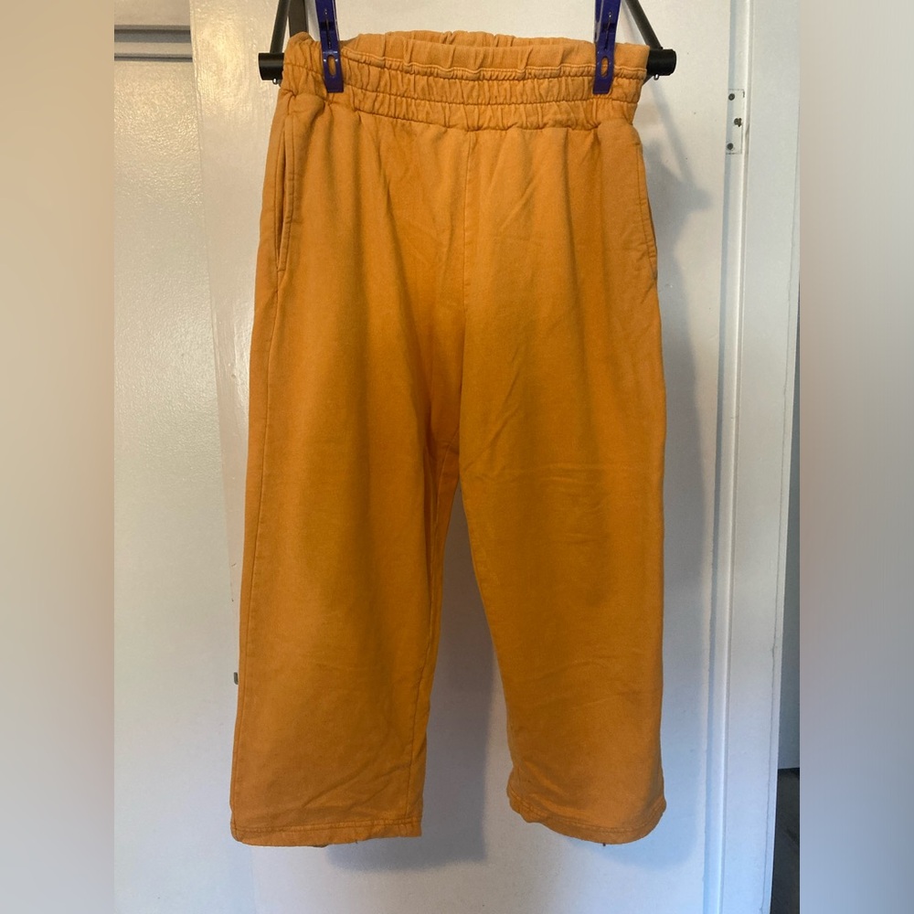 Women's Orange Track Pants